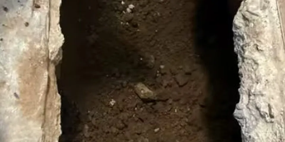 Deep sewer trench with exposed pipe access for Sewer Line Repair in Lakewood, CA