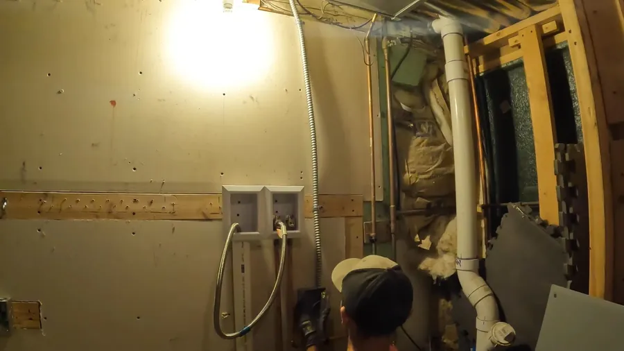How i added a washer and dryer in a basement for ADU Plumbing Installation in Lakewood, CA